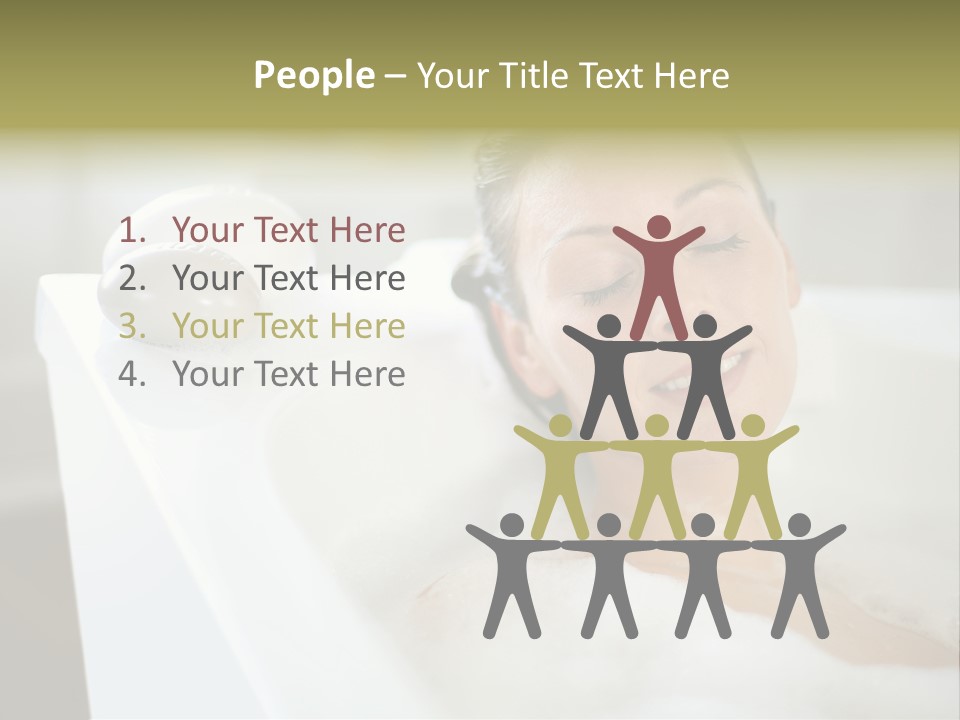 Taking Bubbles Gorgeous PowerPoint Template