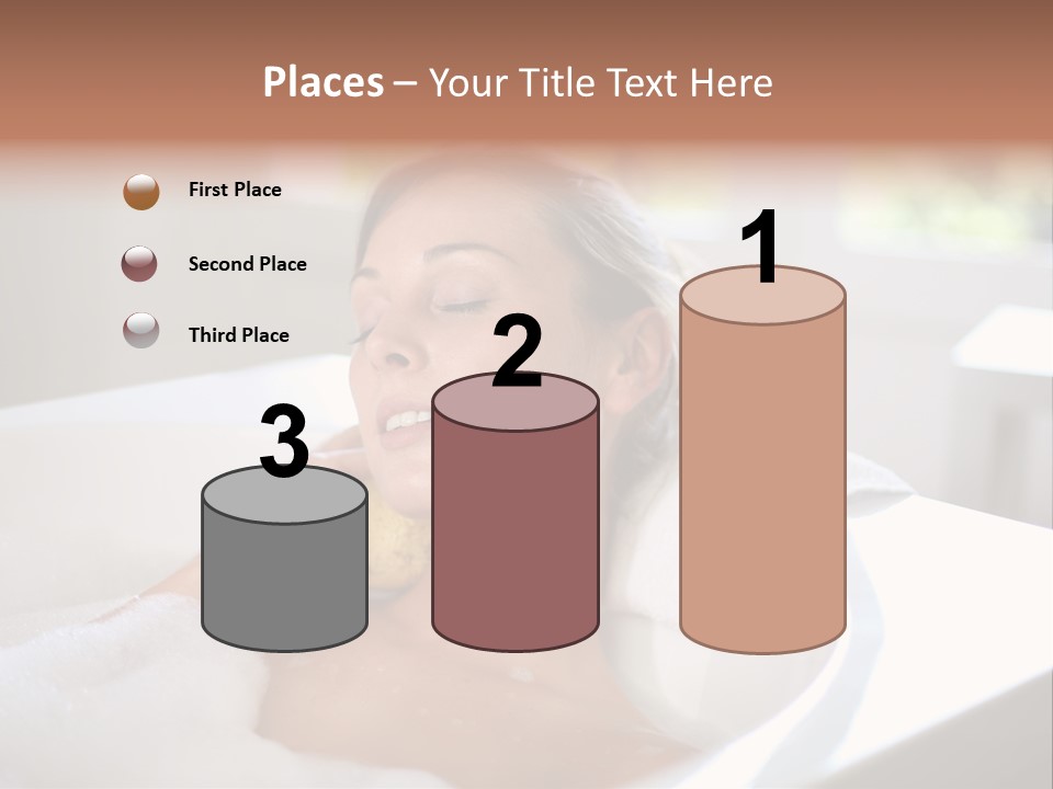 Sponge Bathing Beautiful PowerPoint Template