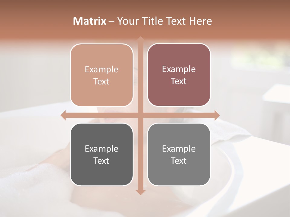 Sponge Bathing Beautiful PowerPoint Template