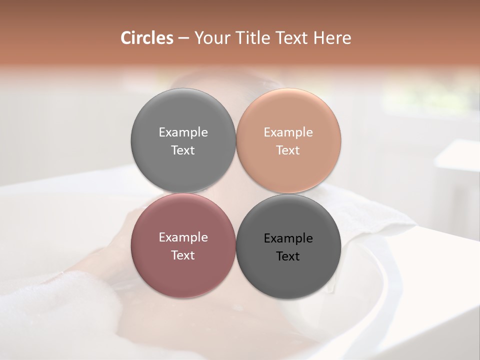 Sponge Bathing Beautiful PowerPoint Template