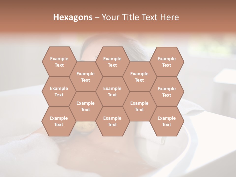 Sponge Bathing Beautiful PowerPoint Template