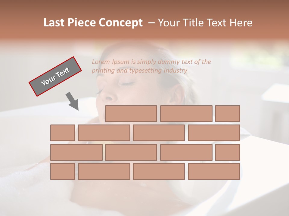 Sponge Bathing Beautiful PowerPoint Template