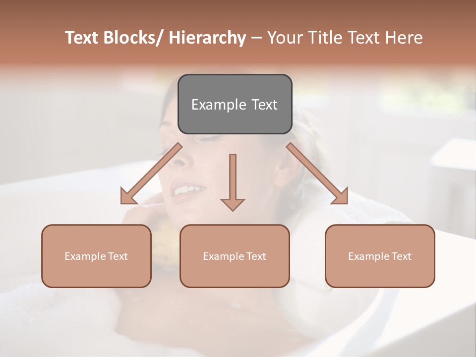 Sponge Bathing Beautiful PowerPoint Template