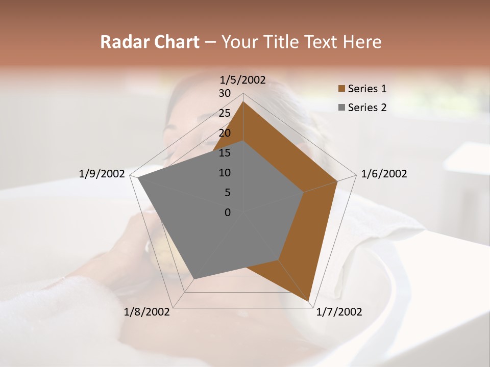 Sponge Bathing Beautiful PowerPoint Template