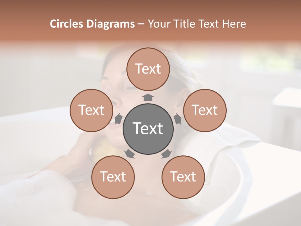 Sponge Bathing Beautiful PowerPoint Template