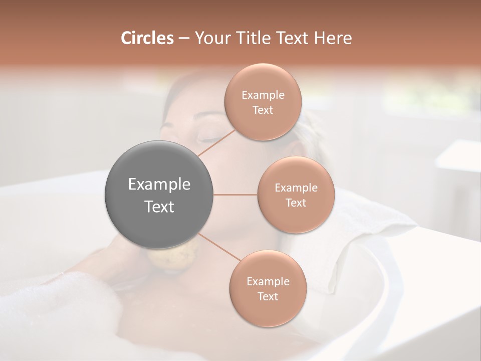 Sponge Bathing Beautiful PowerPoint Template