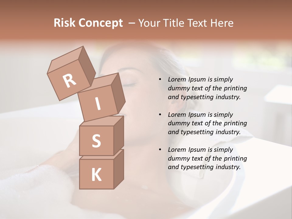 Sponge Bathing Beautiful PowerPoint Template