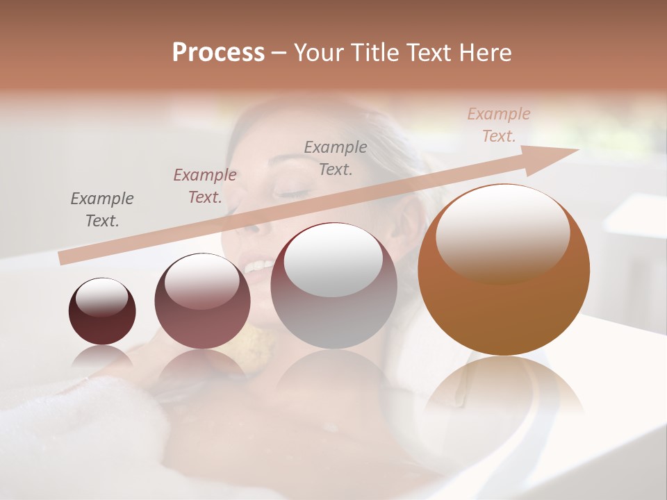 Sponge Bathing Beautiful PowerPoint Template