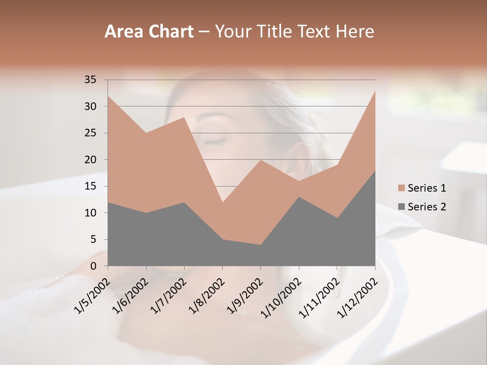 Sponge Bathing Beautiful PowerPoint Template