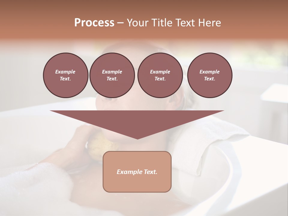 Sponge Bathing Beautiful PowerPoint Template
