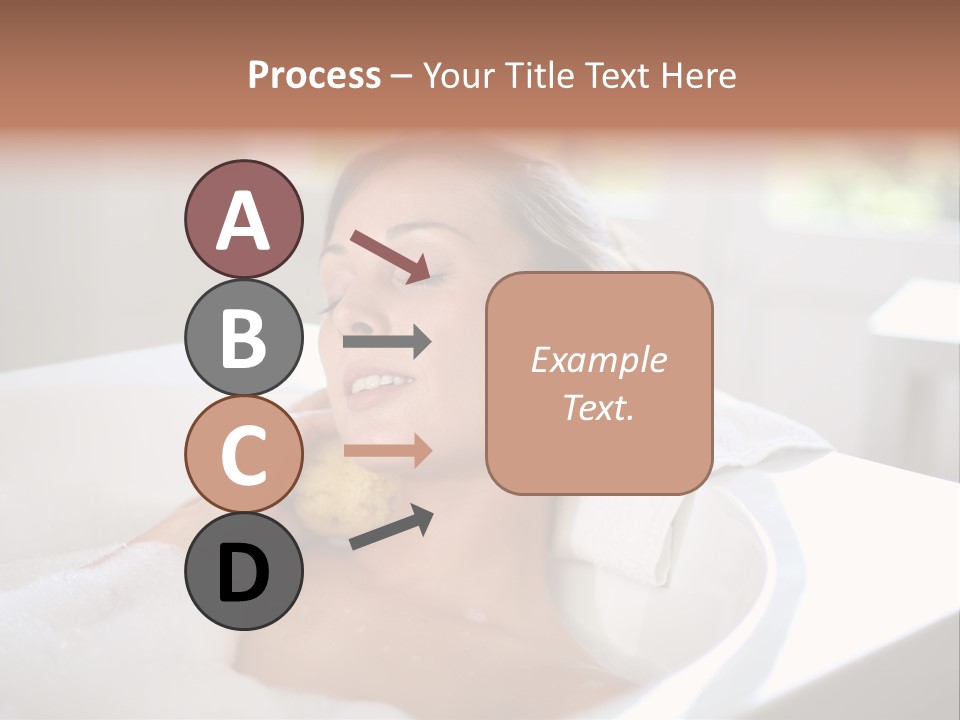 Sponge Bathing Beautiful PowerPoint Template