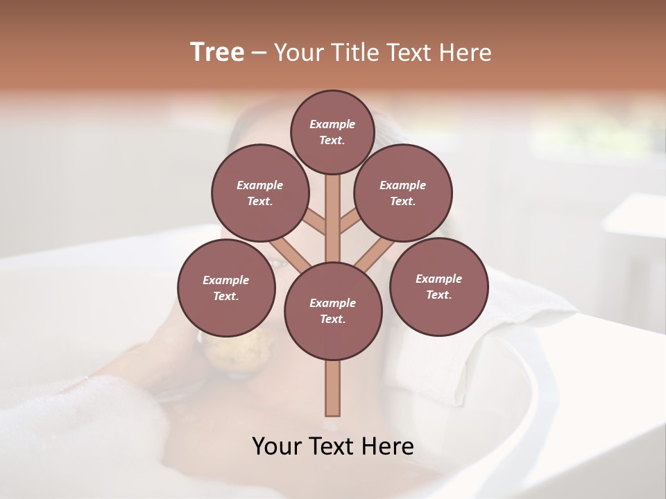 Sponge Bathing Beautiful PowerPoint Template