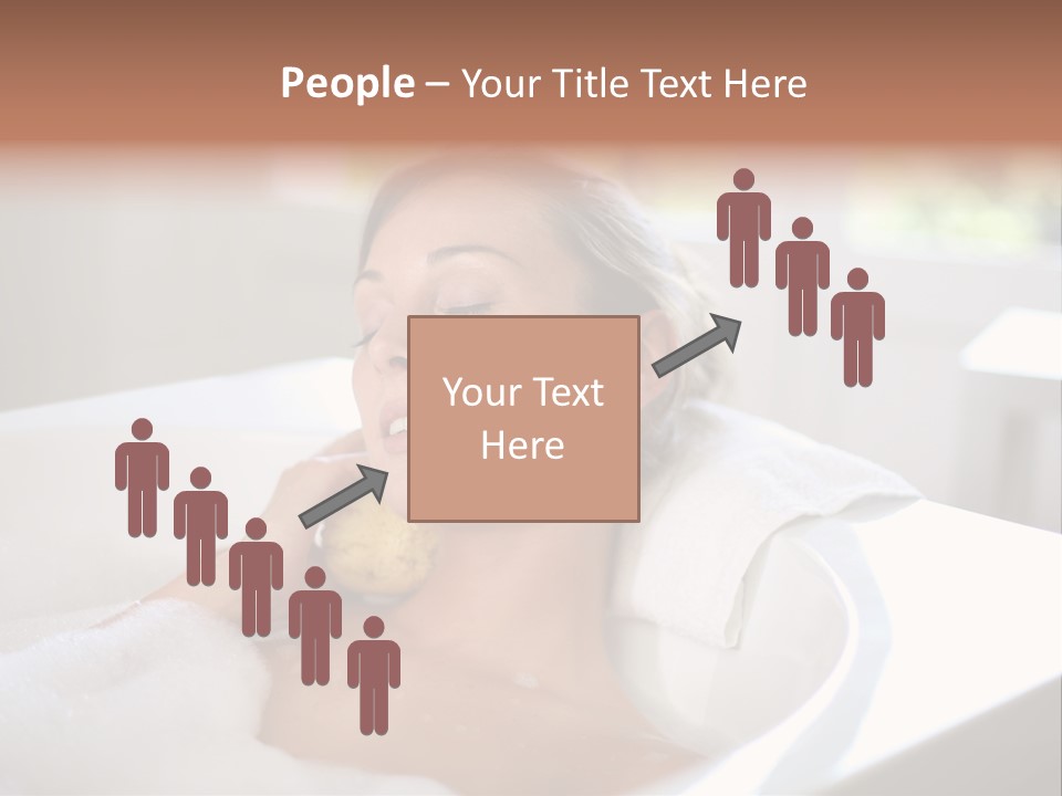 Sponge Bathing Beautiful PowerPoint Template