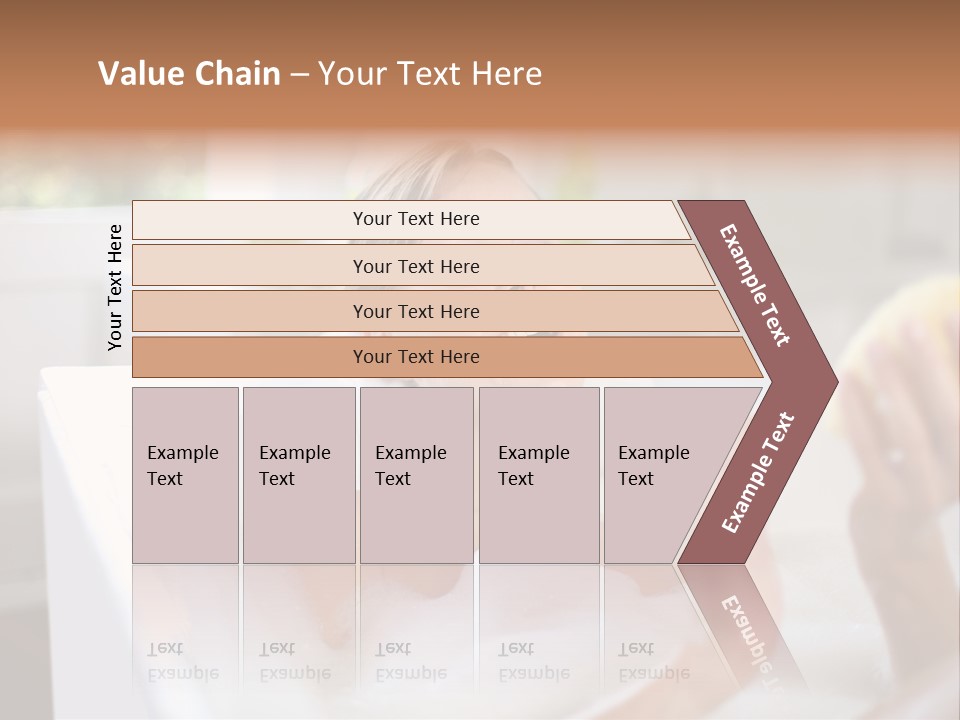 Bathtub Relaxed Relaxation PowerPoint Template