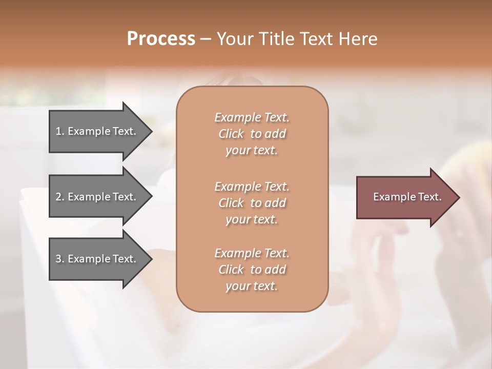 Bathtub Relaxed Relaxation PowerPoint Template
