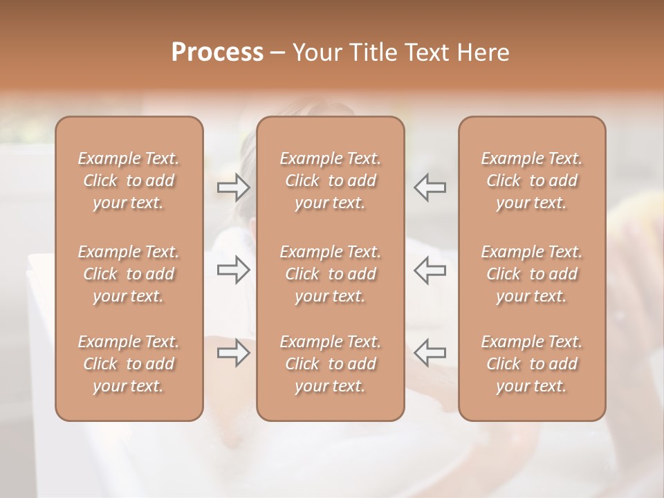 Bathtub Relaxed Relaxation PowerPoint Template