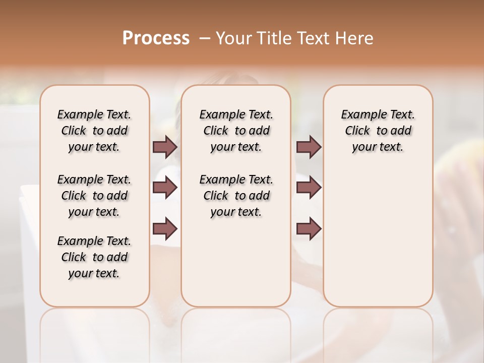 Bathtub Relaxed Relaxation PowerPoint Template