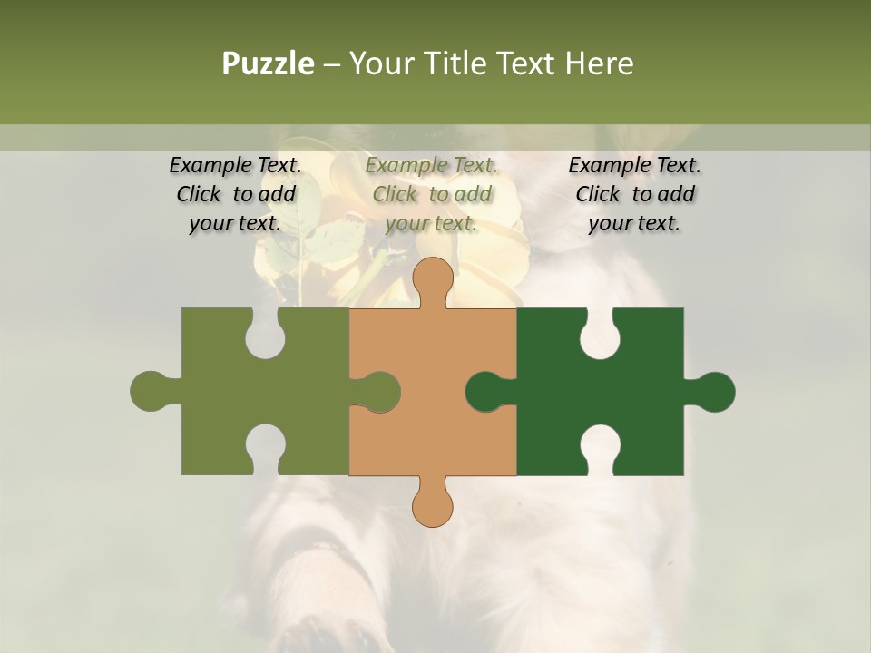 Klein Niedlich Beige PowerPoint Template