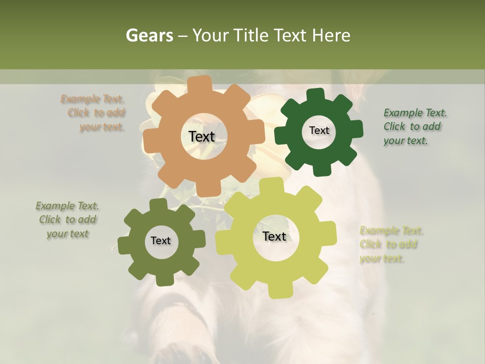 Klein Niedlich Beige PowerPoint Template