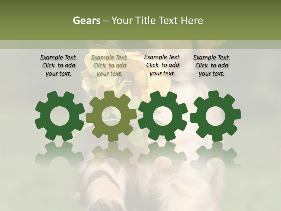 Klein Niedlich Beige PowerPoint Template