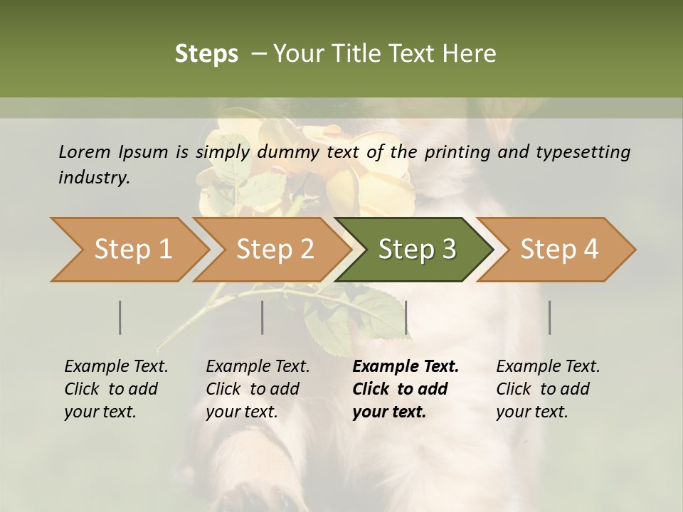 Klein Niedlich Beige PowerPoint Template