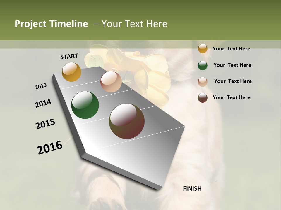 Klein Niedlich Beige PowerPoint Template