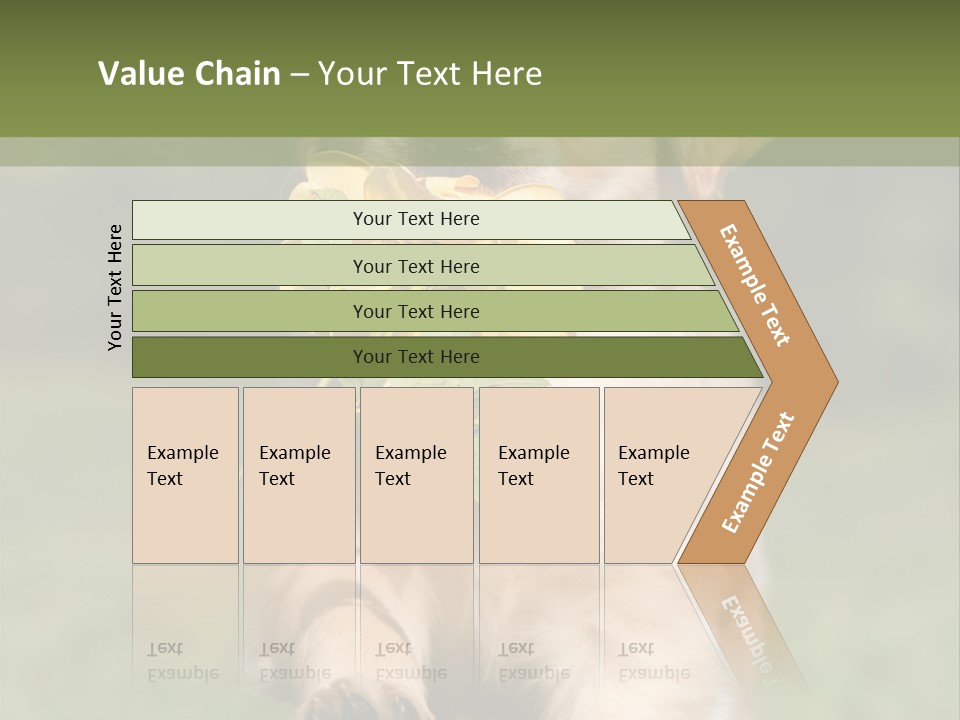Klein Niedlich Beige PowerPoint Template