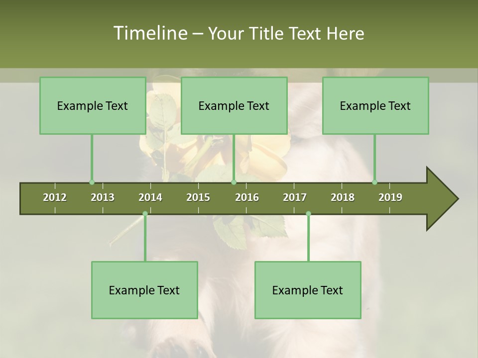 Klein Niedlich Beige PowerPoint Template