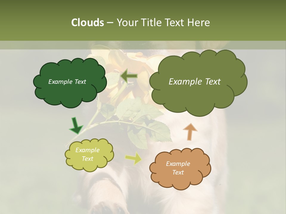 Klein Niedlich Beige PowerPoint Template