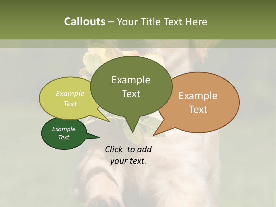 Klein Niedlich Beige PowerPoint Template