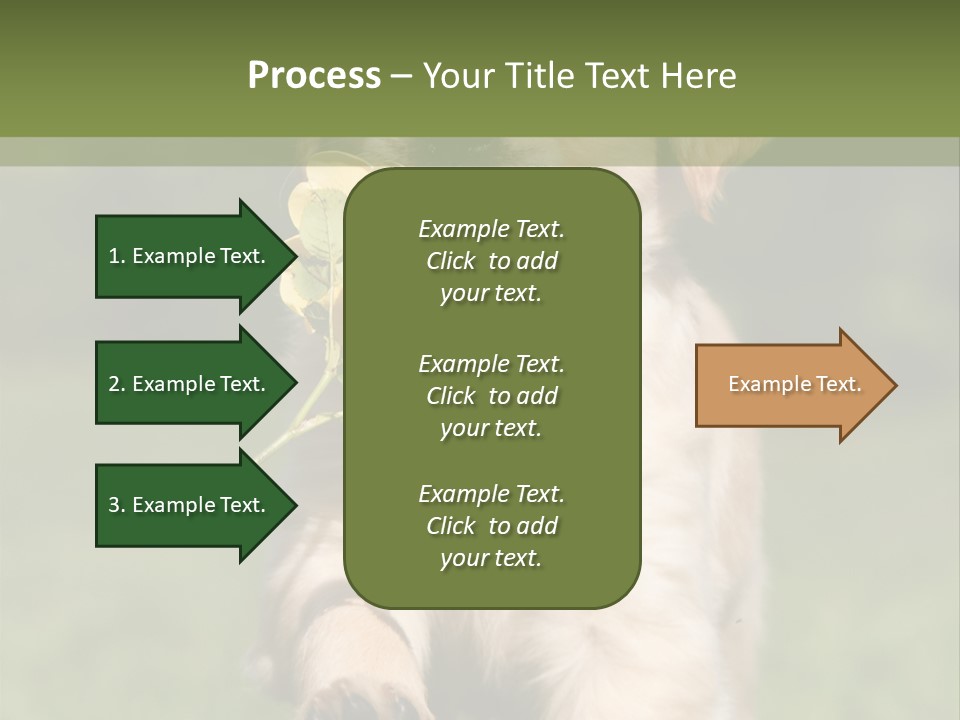 Klein Niedlich Beige PowerPoint Template