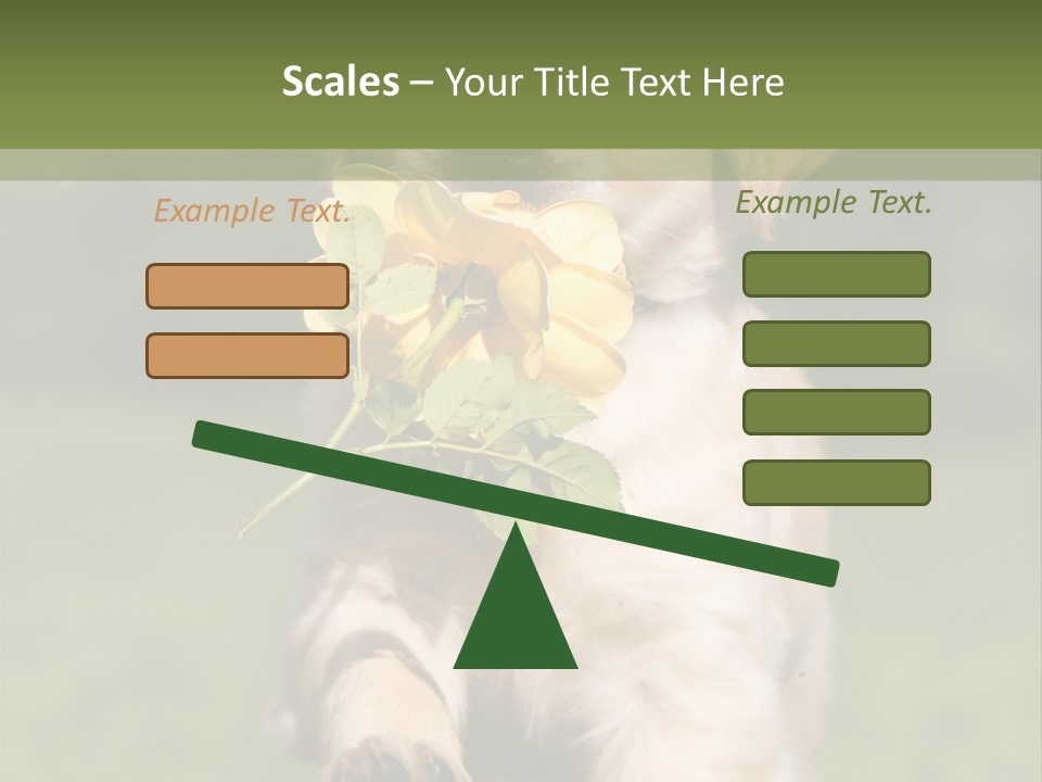 Klein Niedlich Beige PowerPoint Template
