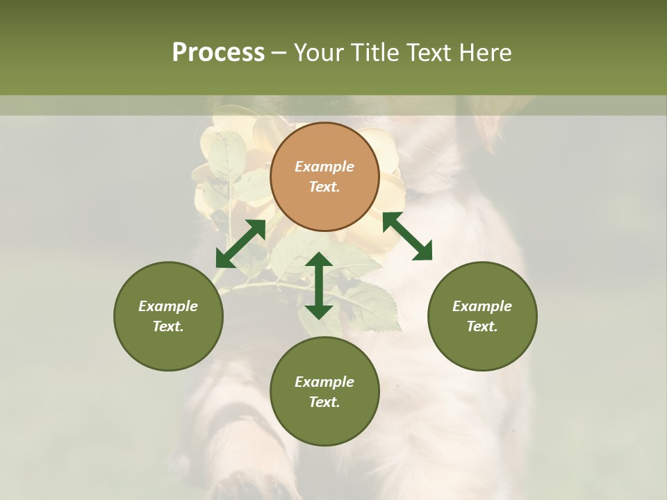 Klein Niedlich Beige PowerPoint Template