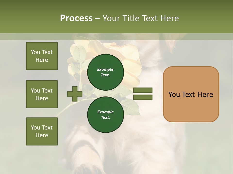 Klein Niedlich Beige PowerPoint Template