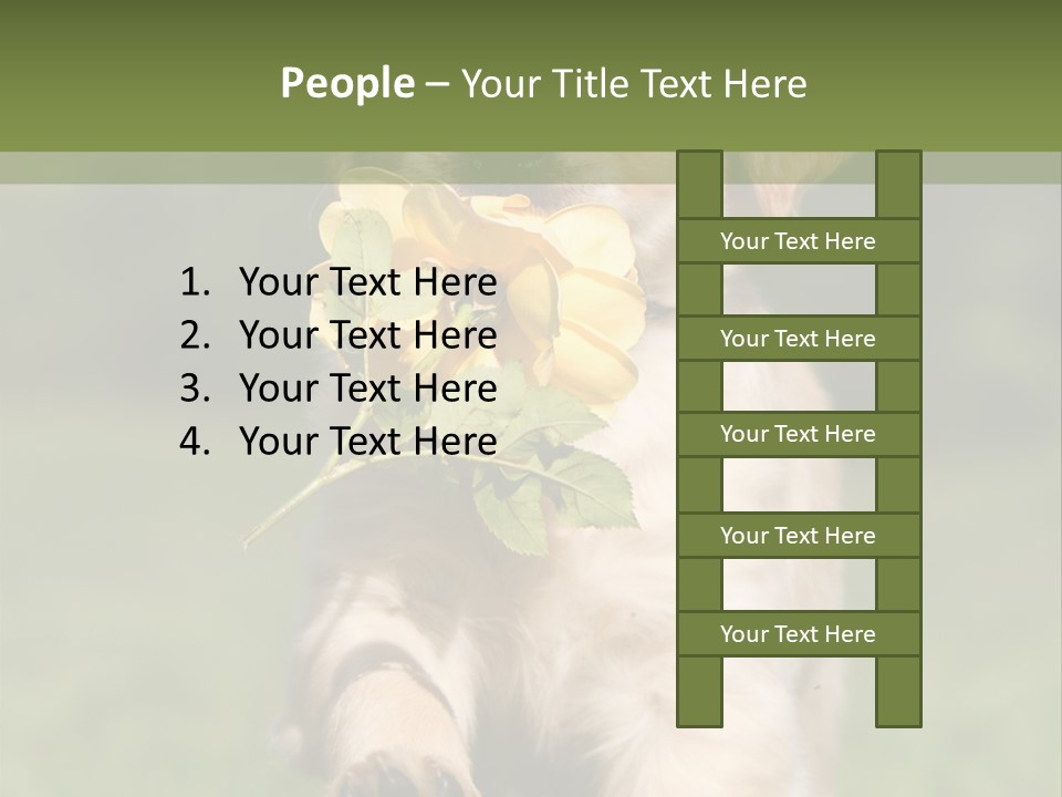 Klein Niedlich Beige PowerPoint Template