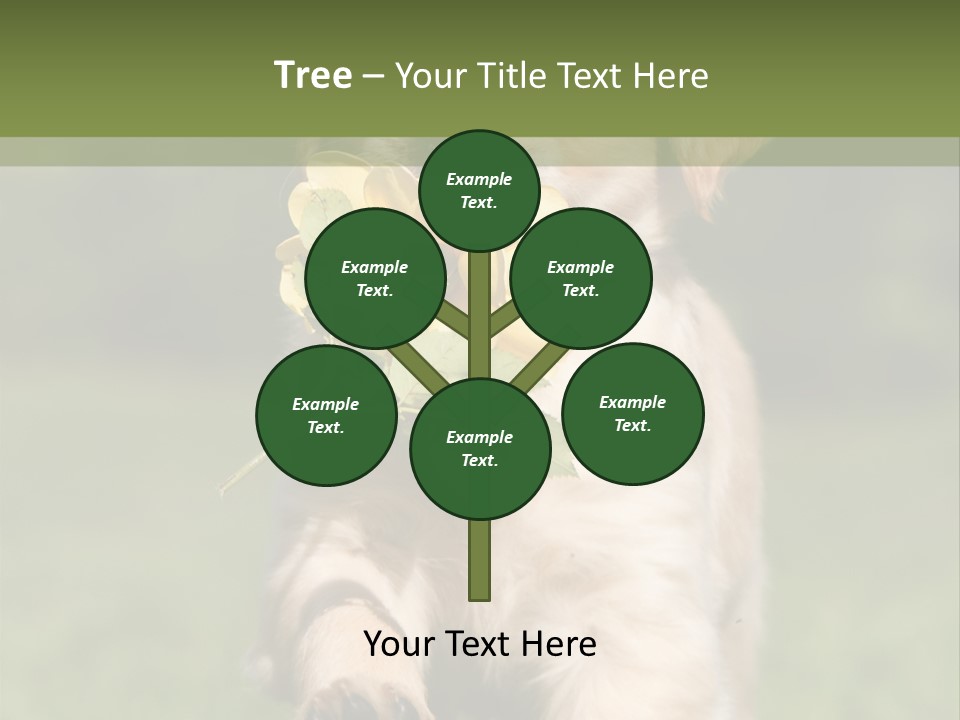 Klein Niedlich Beige PowerPoint Template