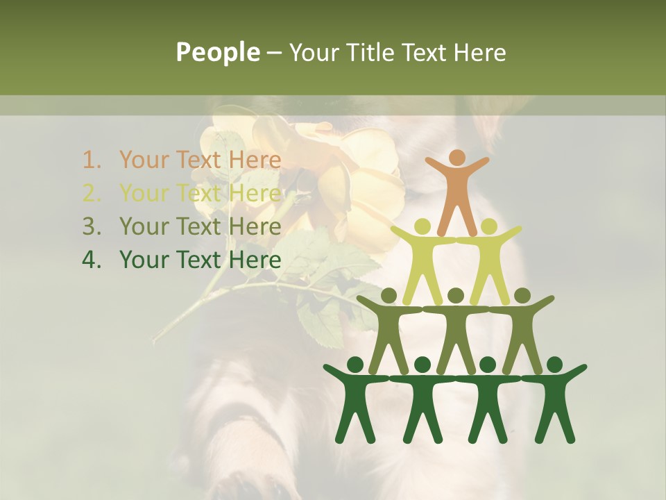 Klein Niedlich Beige PowerPoint Template