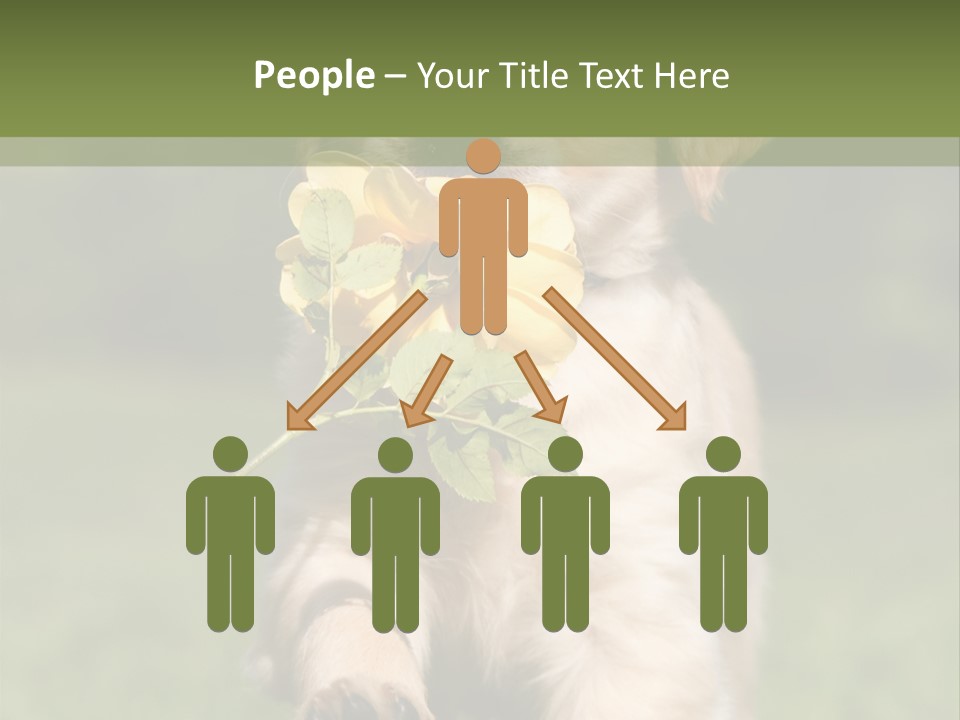 Klein Niedlich Beige PowerPoint Template