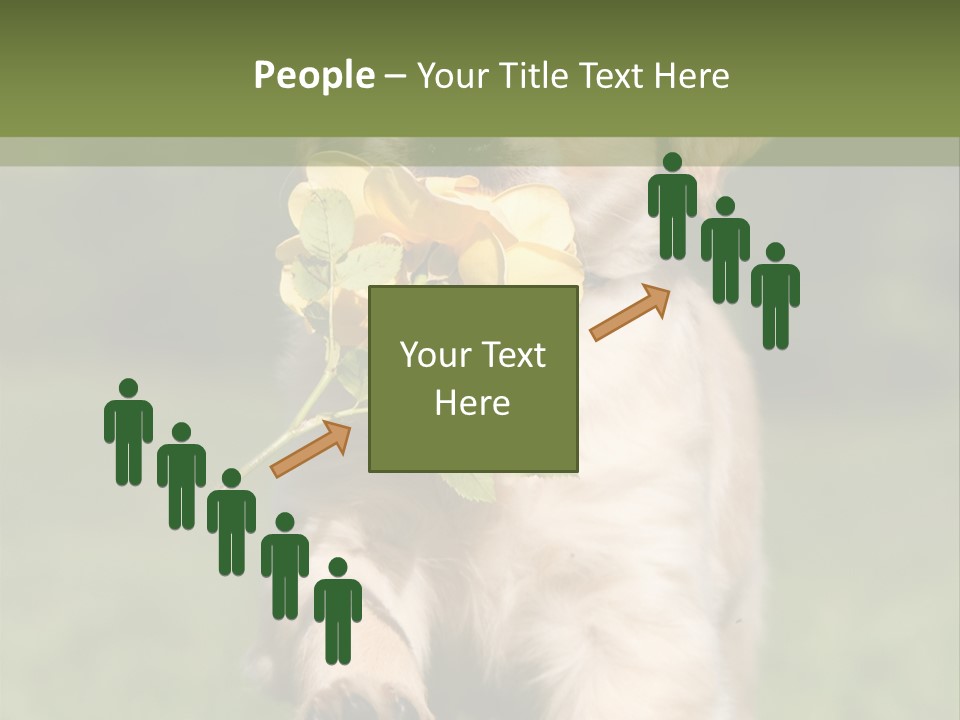 Klein Niedlich Beige PowerPoint Template