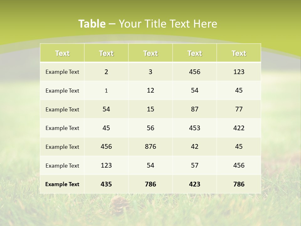 Summer Brown Face PowerPoint Template