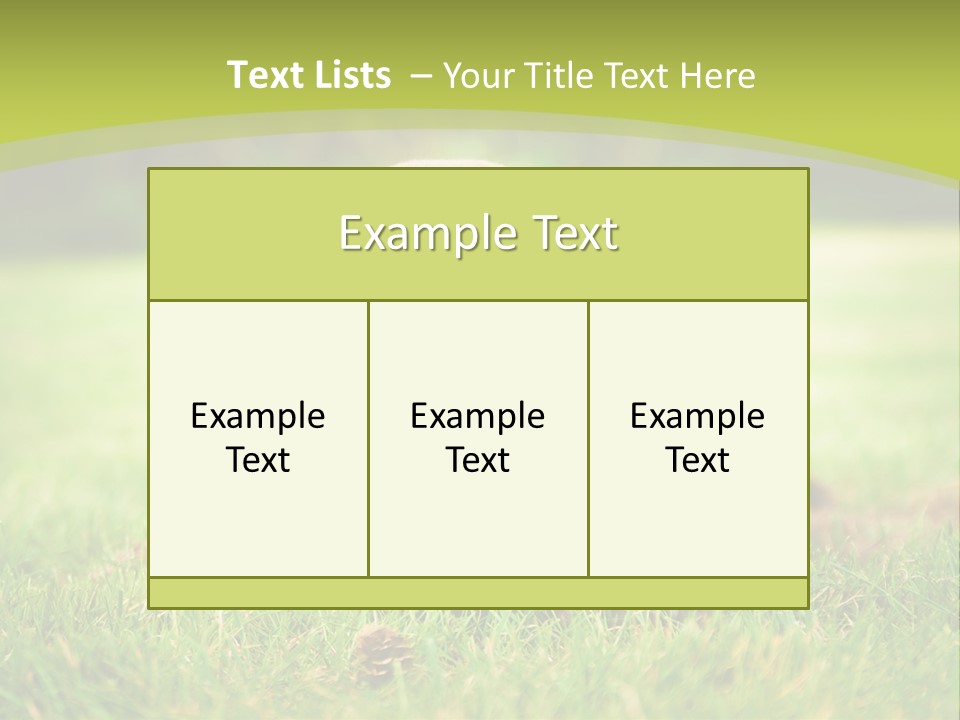Summer Brown Face PowerPoint Template