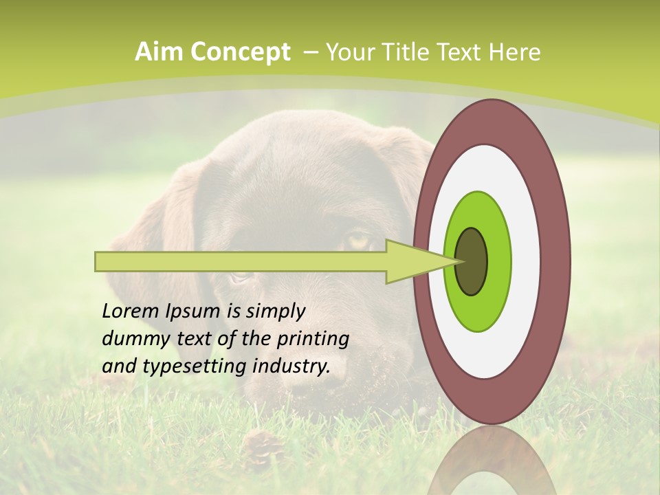 Summer Brown Face PowerPoint Template