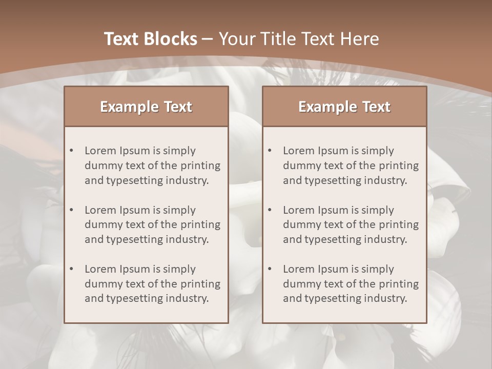 Bridal Beauty Ring PowerPoint Template