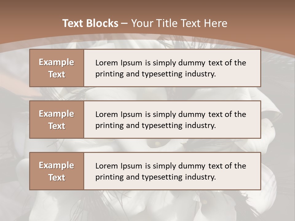 Bridal Beauty Ring PowerPoint Template