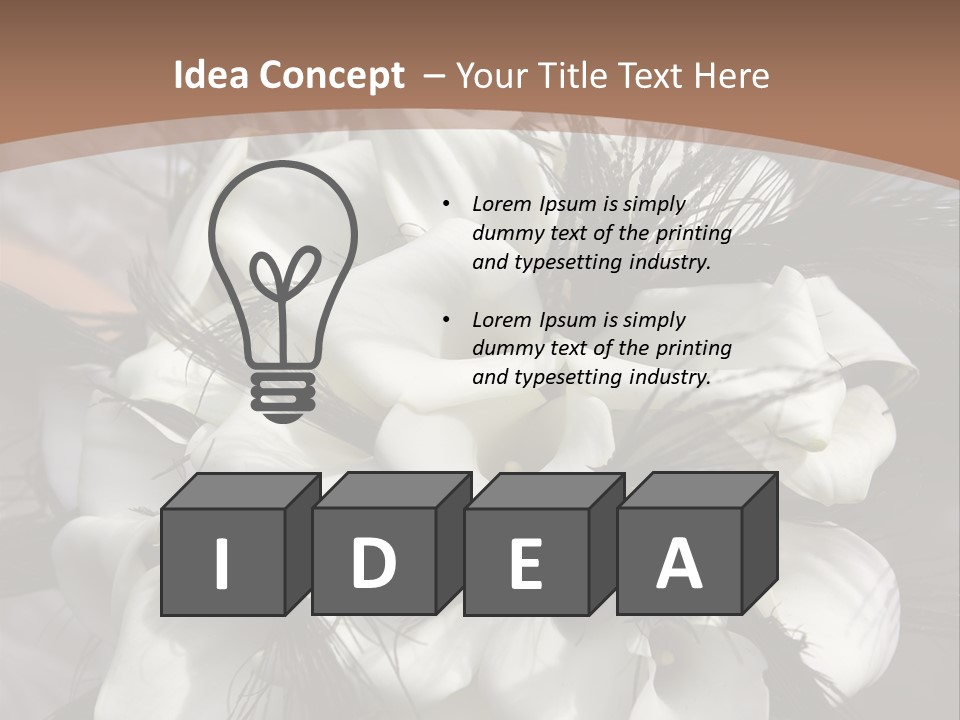 Bridal Beauty Ring PowerPoint Template