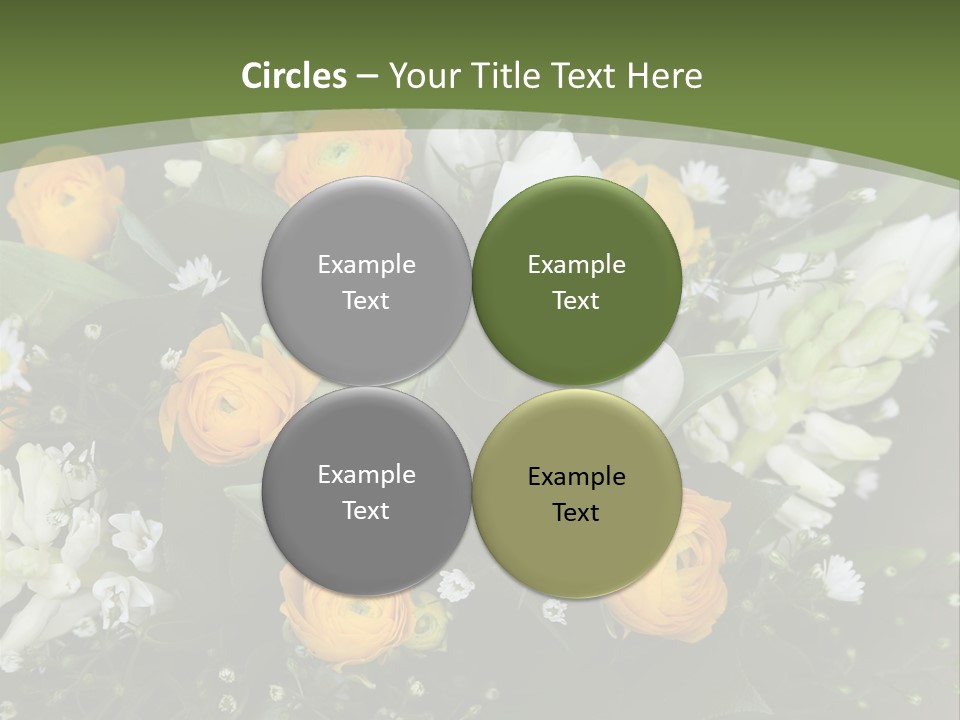 Garden Cart Jonquil PowerPoint Template