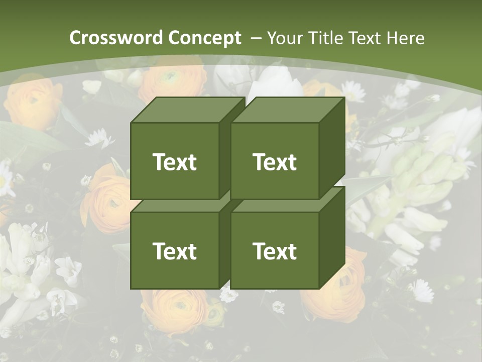 Garden Cart Jonquil PowerPoint Template