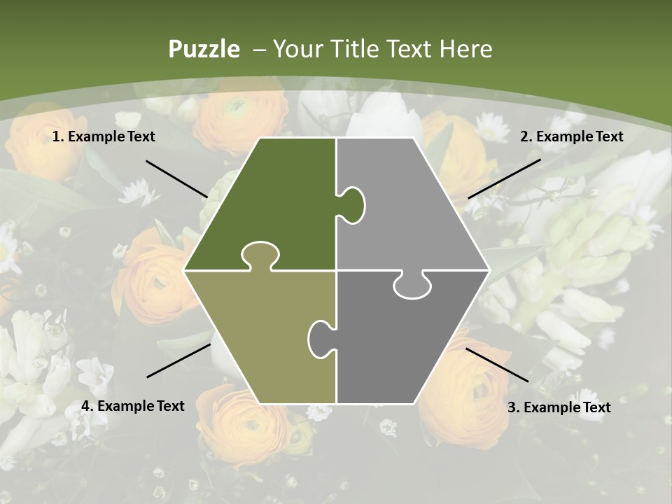 Garden Cart Jonquil PowerPoint Template