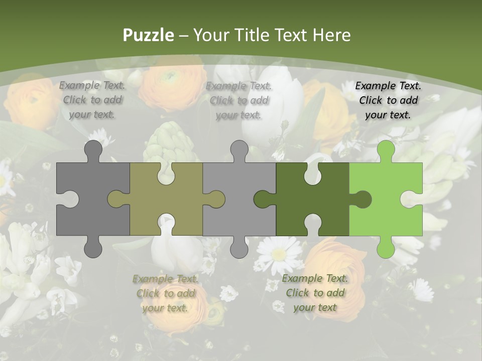 Garden Cart Jonquil PowerPoint Template