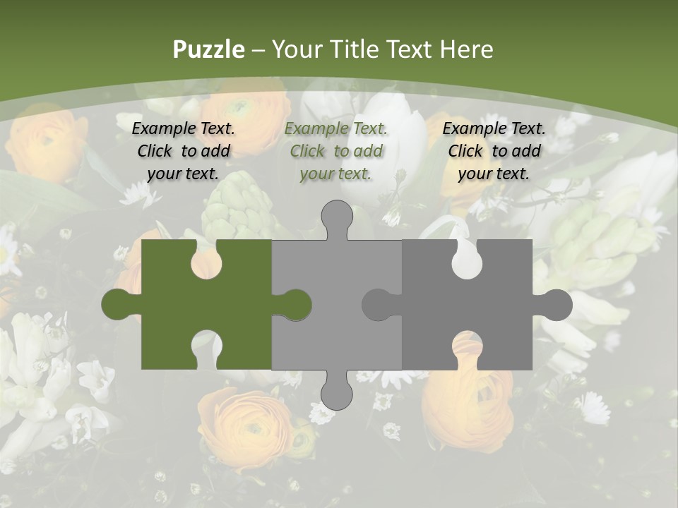 Garden Cart Jonquil PowerPoint Template